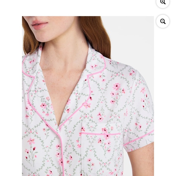 Floral Print Women's Pajama Set - Picture 8 of 9